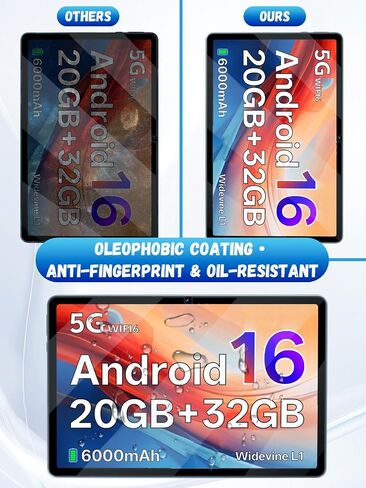 [2 Pack] Compatible with EDUAITABLET TAB K10PK Tablet Screen Protector 10 Inch, Anti-Glare Tempered Glass, Shockproof Scratch-Resistant. in Kuwait