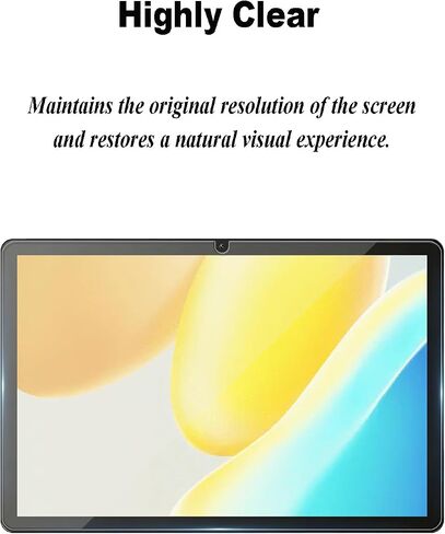 Screen Protector for MUISOO K6/K6 Pro/K6L 11 inch, 9H Tempered Glass Film, Anti-Scratch, 2 Pieces HD Clear for MUISOO K6/K6 Pro/K6L. in Saudi Arabia