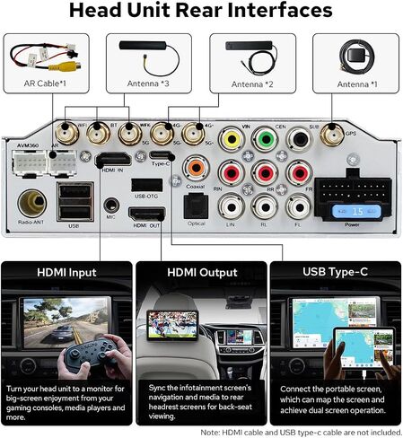 JOYING 10.4 Inch Car Stereo 2K QLED Touch Screen with Wireless CarPaly & Android Auto, Single Din Radio 12GB+256GB Head Unit, GPS Navigation, Bluetooth, 5G WiFi, DSP, SWC(JY-UTS18N12) in Saudi Arabia