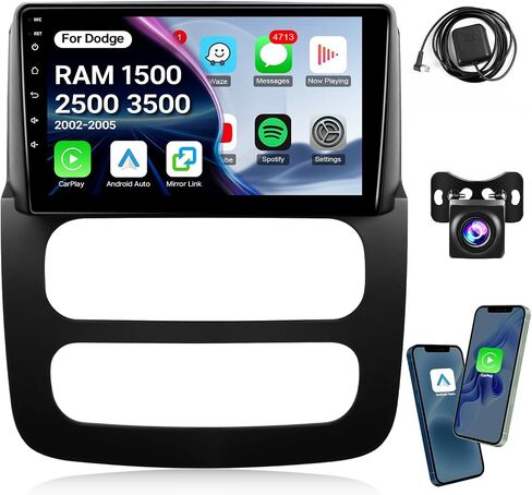 Leadfan Car Radio for Dodge RAM 1500 2500 3500 2002-2005 Double Din in Saudi Arabia