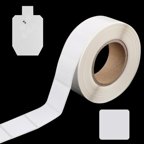1000Pcs 0.87 Inch Target Pasters,Self-Adhesive Target Sticker Tape Shooting Cardboard Paper Markers Label for Pistol Shooting Range Practice(White) in Saudi Arabia