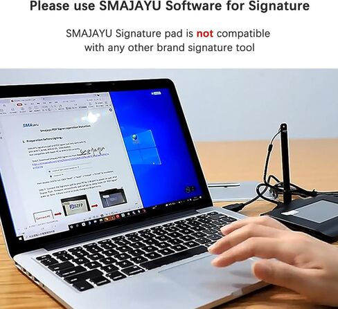 Electronic Signature Pad USB Signature Capture Pads for Computer Laptop with Windows 7,8,10,11,Signature Tool Included,4.3inch LCD Color Display with LCD Backlits, FP430S in Kuwait