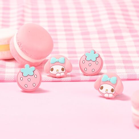 Kuitmor Thumb Grip Caps Compatible with Nintendo Switch 2, Silicone Joystick Grip Caps for Switch 2025, 4pcs, MLD Bunny Style, Pink in Saudi Arabia