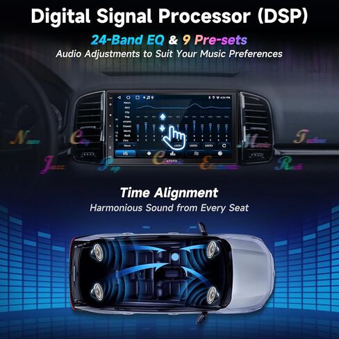 A5L 7" Android Double Din Car Stereo with 1080P Dashcam & Backup Camera in Saudi Arabia