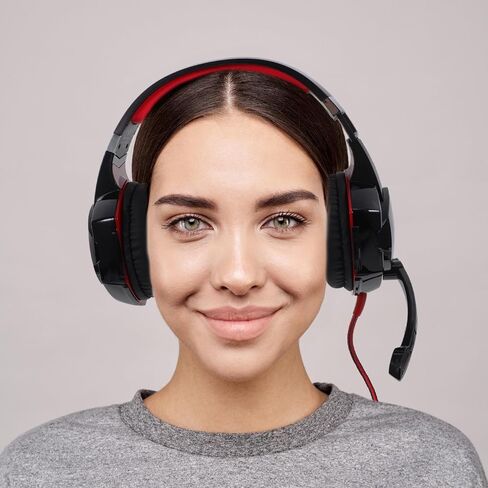 USB Gaming Headset with Mic, 7.1 Surround Sound for Computer Games in Kuwait