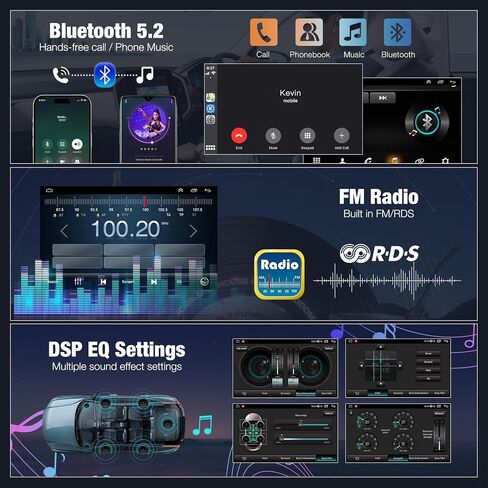 4GB+64GB Car Radio for Honda CRV 2012 2013 2014 2015 2016, 10 Inch IPS Touch Screen CRV Car Stereo with Wireless Carplay/Android Auto, DSP, Bluetooth, Backup Camera, Built-in GPS, FM Radio in Saudi Arabia