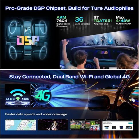 XTRONS 12.3" QLED Car Stereo for Honda Accord 10th (2018-2022) 8GB+128GB in Kuwait