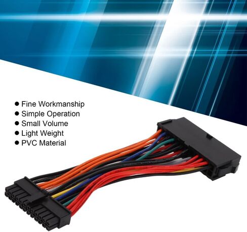 24 Pin to Mini 24 Pin ATX Power Adapter Cable – for Dell Optiplex 780 980 760 960, Internal Power Supply Converter, 5.6 Inch Length in Saudi Arabia