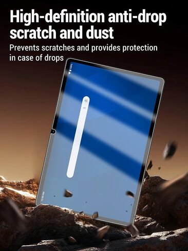 2 Pack Screen Protector for onn 11" Core Tablet Android 16 2026 Model, 9H Tempered Glass Protective Film, HD Clear Anti-Scratch Bubble Free Screen Guard in Saudi Arabia
