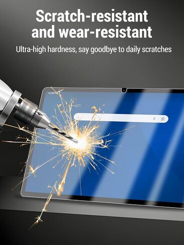 2 Pack Screen Protector for onn 11" Core Tablet Android 16 2026 Model, 9H Tempered Glass Protective Film, HD Clear Anti-Scratch Bubble Free Screen Guard in Saudi Arabia