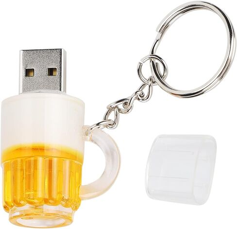 USB Flash Drive Cartoon Beer Mug Shape Portable Storage Memory in Saudi Arabia