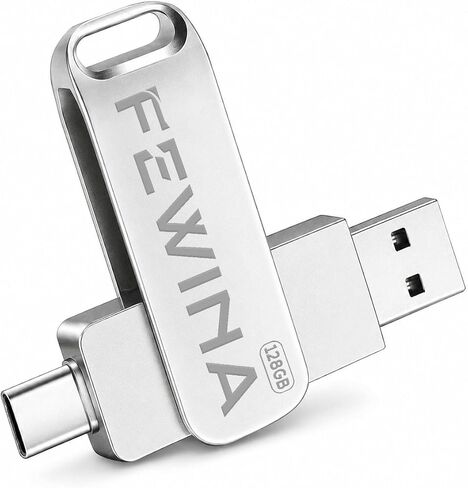 128GB USB C Flash Drive Swivel Thumb Drive USB 3.0 OTG Jump Drive in Saudi Arabia