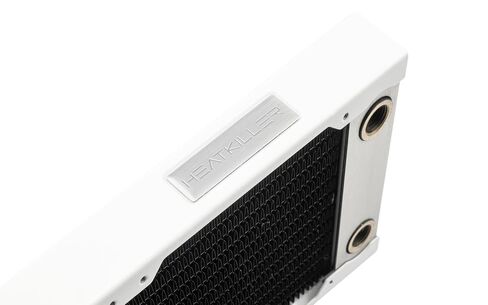 Watercool HEATKILLER RAD 240-S Radiator, White in Saudi Arabia