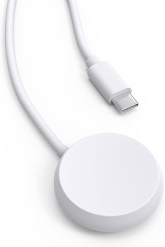 Sinoacc Charger Compatible with Google Pixel Watch 1, USB C 3.3Ft Charging Cable Replacement for Google Pixel Watch - White (Not for Pixel Watch 2/3) in Saudi Arabia