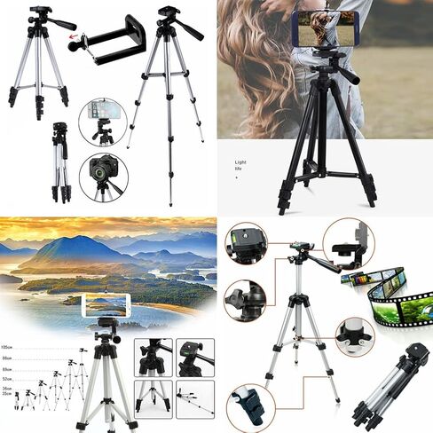 Magik 1-2 Pack Camera Lightweight Portable Tripod Mounting Phone Holder Carry Case (1 Pack) in Saudi Arabia