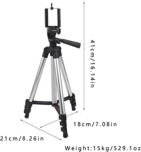 Magik 1-2 Pack Camera Lightweight Portable Tripod Mounting Phone Holder Carry Case (1 Pack) in Saudi Arabia