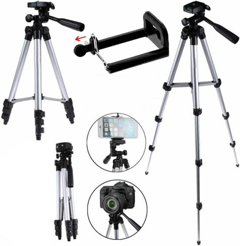 Magik 1-2 Pack Camera Lightweight Portable Tripod Mounting Phone Holder Carry Case (1 Pack) in Saudi Arabia