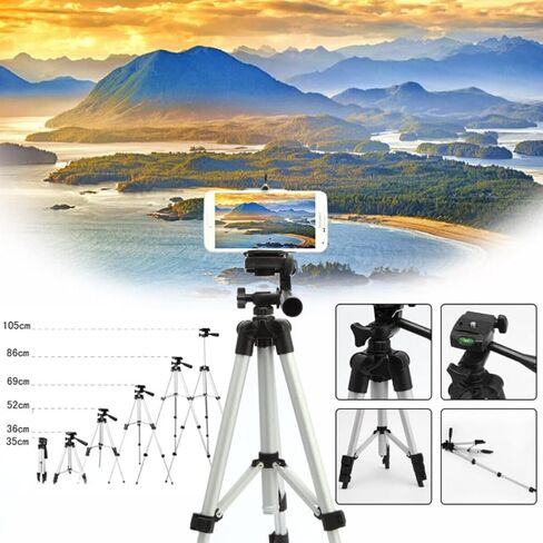 Magik 1-2 Pack Camera Lightweight Portable Tripod Mounting Phone Holder Carry Case (1 Pack) in Saudi Arabia