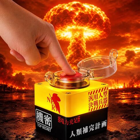 Wireless PC Power Button, Detonator-Style PC Start Button with Cover in Saudi Arabia