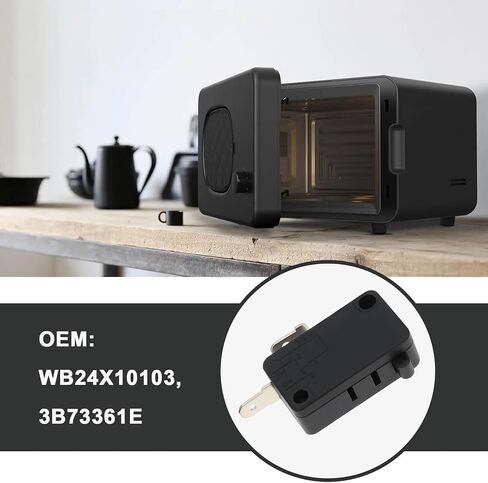 Microwave Door Switch 3-Pack SPST SPDT 16A 250V Oven Replacement Switches WB24X10103 3B73361E SZM-V16-FD-63 in Saudi Arabia