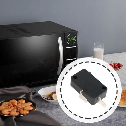 Microwave Door Switch 3-Pack SPST SPDT 16A 250V Oven Replacement Switches WB24X10103 3B73361E SZM-V16-FD-63 in Saudi Arabia