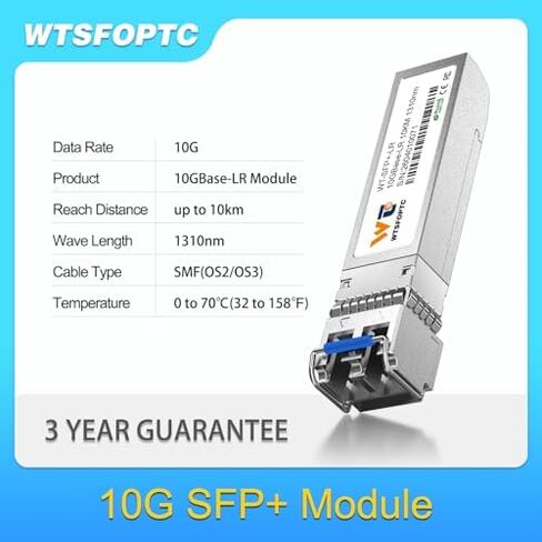 10G LR+ SR SFP Module Bundle, 10gb Single Mode Multimode LC SFP+ Fiber in Saudi Arabia