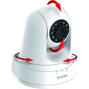 D-Link Full HD Pan & Tilt WiFi Security Camera – 720p HD Resolution – Night Vision – Remote Access (DCS-5030L) in Saudi Arabia