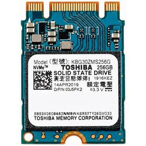 OEM Toshiba BG3 SeriesK 256GB TLC PCI Express 3.0 x2 NVMe M.2 2230 محرك الحالة الصلبة الداخلي (SSD) BG30ZMS256G لجهاز HP Dell Lenovo Steamdeck وكمبيوتر الألعاب اليدوي in Kuwait