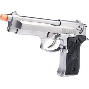 Evike Airsoft - WE-Tech Metal Heavy Weight M9 Professional Practice Gas Blowback Airsoft Pistol (Color: Silver) - (PID: 33096) in Saudi Arabia