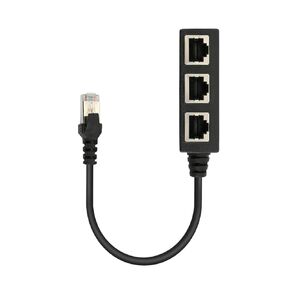 3+1 RJ45 Splitter LAN Ethernet Network RJ45 Connector Extender Adapter(1 to 3) in Saudi Arabia