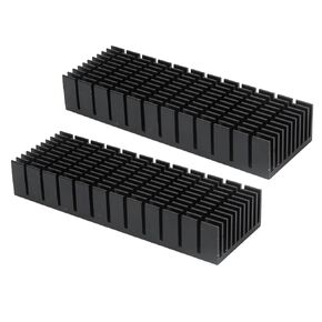 LiebeWH Aluminum Heatsink Kit 120x40x20mm Slotted Cooling Fins for in Saudi Arabia