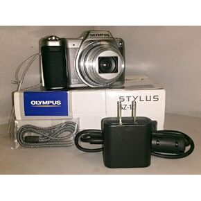 Olympus Stylus SZ-15 Digital Camera with 24x Optical Zoom and 3-Inch LCD, Silver in Kuwait