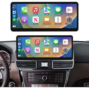 شاشة CarPlay Android Auto مقاس 2026 مقاس 12.3 بوصة لسيارة مرسيدس بنز GLE GLS in Kuwait