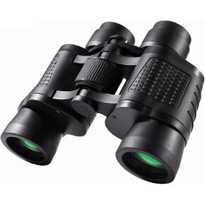 Hd Professional Binoculars 80X80 10000M Hunting Telescope Optical LLL Night Vision for Hiking Travel High Clarity Greenfilm90X90 in Saudi Arabia