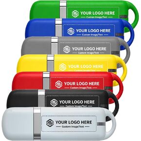 10Pack Custom USB Flash Drive 128MB Bulk USB2.0 Personalized with Your Logo in Saudi Arabia