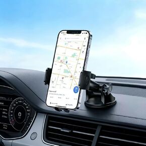 Car Phone Holder Dashboard Phone Mount - [2026 Upgrade - Strong Suction Cup],360 Degree Rotation Multifunctional Car Universal Phone Mount Compatible with 4-7 inch cellphones in Saudi Arabia