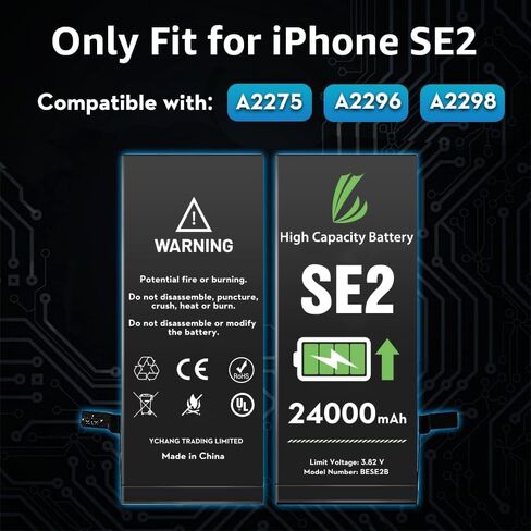 LL TRADER Battery Replacement for iPhone SE2 with Repair Kit in Saudi Arabia