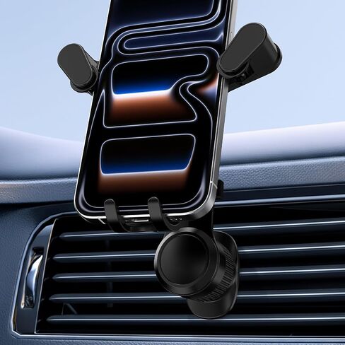 LENTION Car Phone Holder Mount, Air Vent Phone Holder for Car with 360 Rotation Arm, Compatible with iPhone 17/16/15/Samsung Galaxy, Thick Case Friendly & One-Hand Operation for Safe Driving(G21-V02) in Saudi Arabia