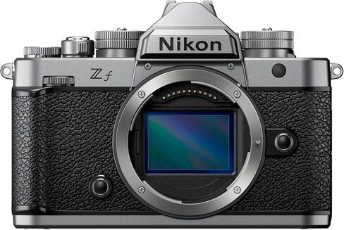 Nikon Zf 24.5MP Retro Mirrorless Camera Silver Z-Mount Hybrid Bundle in Saudi Arabia