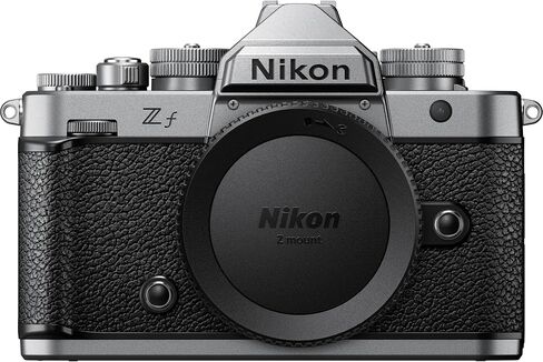 Nikon Zf 24.5MP Retro Mirrorless Camera Silver Z-Mount Hybrid Bundle in Saudi Arabia