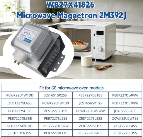 WB27X41826 Microwave Magnetron for GE Replacement Part WB27X11102 AP4502427 in Saudi Arabia
