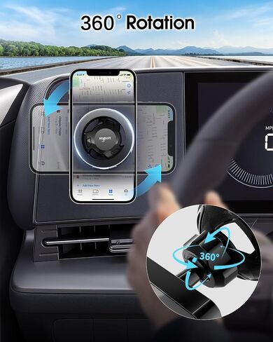 volport Magnetic Dashboard Phone Mount for Hyundai Ioniq 5, Sonata/Kona in Saudi Arabia