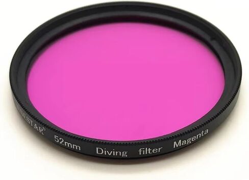 52mm 58mm 67mm Waterproof Magenta Purple Filter for Diving Underwater Camera for Xiaomi Color Conversion 67 58 52 mm Excellent(58mm) in Saudi Arabia