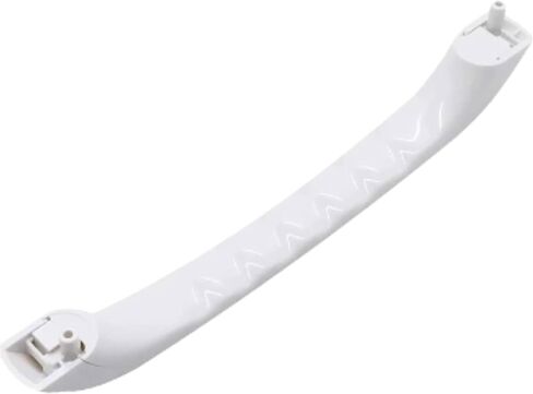 WB15X335 Microwave Door Handle (White) Compatible with Top Brand Replaces with P2021148, JVM1330WW05, 245574, AH232260, JVM1339WW02, EA232260 and PS232260 6-Pack in Saudi Arabia