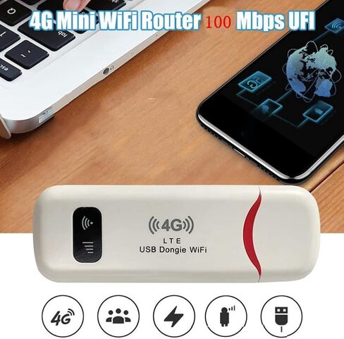 WiFi Router Portable Easy to Use Stylish 4G Gateway in Saudi Arabia