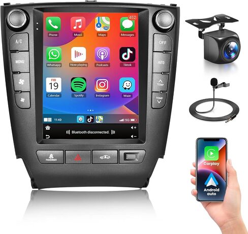8Core 6G+128G Radio for Lexus IS250 IS300 IS350 2006-2012 in Saudi Arabia