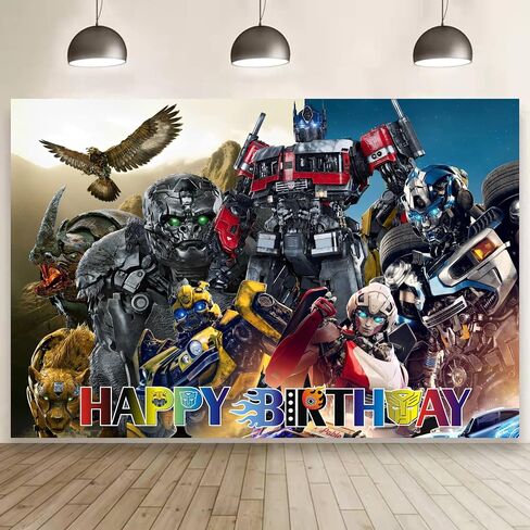J-G Happy Birthday Backdrop for Boys Girls, 5x3ft in Saudi Arabia