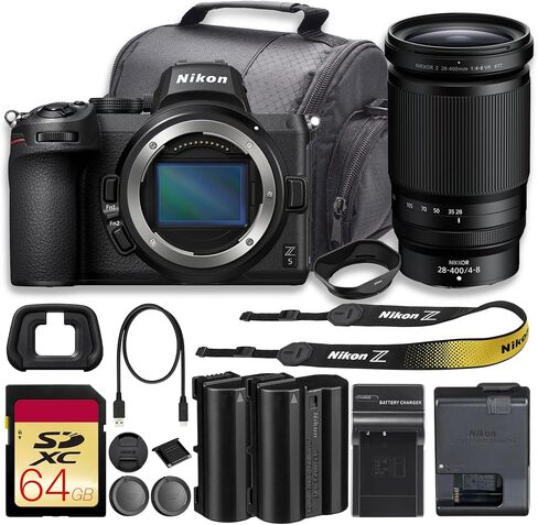 Nikon Z5 Mirrorless Camera with NIKKOR Z 24-200mm f/4-6.3 VR Lens Bundle in Saudi Arabia