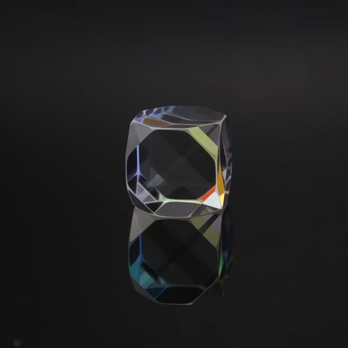 20mm Optical Glass Dispersion RGB Prism Colorful Prism Creative Cabin House Shape Prism for Science Teaching, Physical Lessons, Window Decoration, Photography in Saudi Arabia