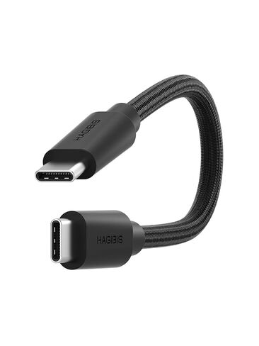 Hagibis USB4 Cable Vertical Plug USB-C to USB-C Short Cable 80Gbps 240W PD3.1 8K@60Hz Cord USB 4 V2.0 for Thunderbolt 4/5 Mac mini M4 Mac Studio in Saudi Arabia